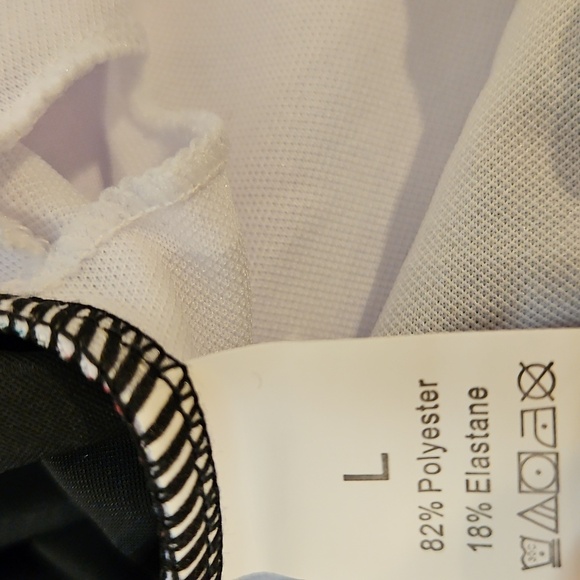 Floral Long Sleeve Rash Guard Women's 1 Piece Swimsuit Sz. L NWOT  Zip Front - Picture 6 of 8